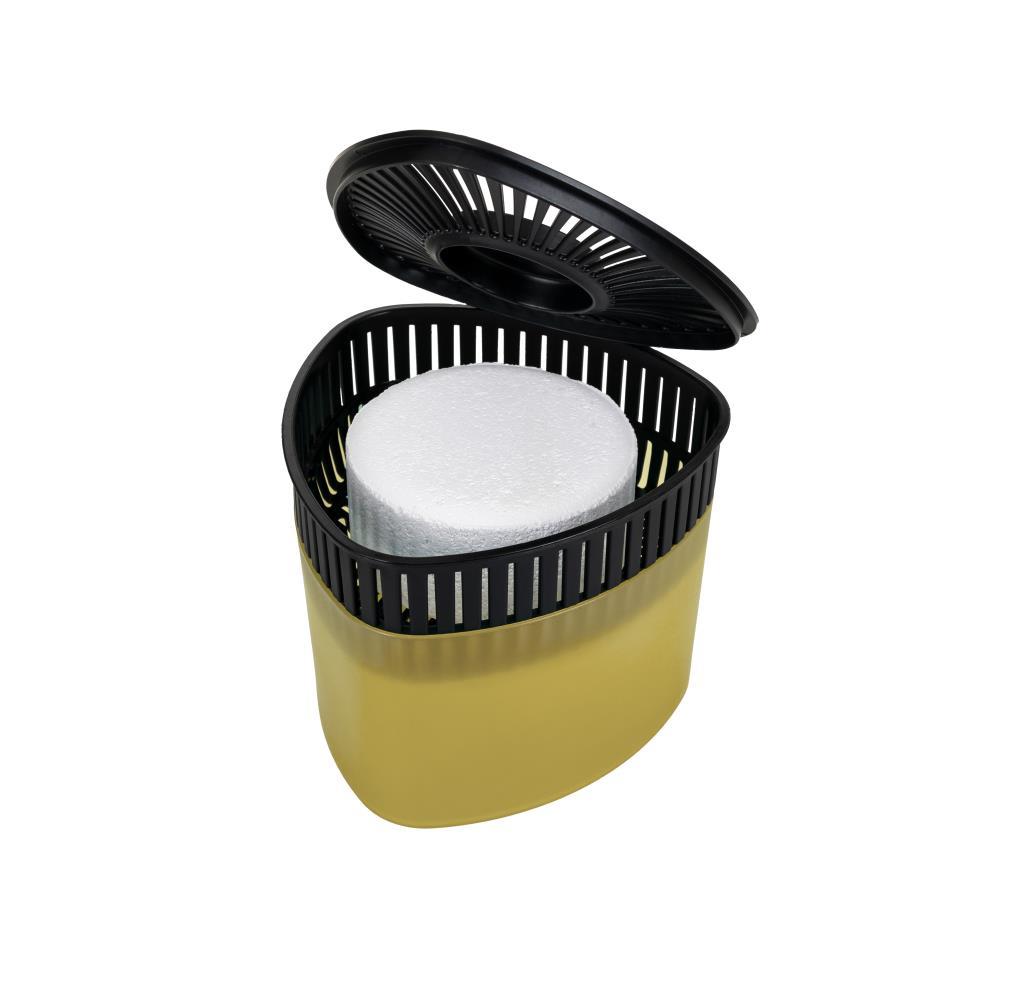 Sarı, Limon Üçgen - Nem Alıcı Aparat + Rutubet Giderici Tablet (500 Gram) - Resim 4
