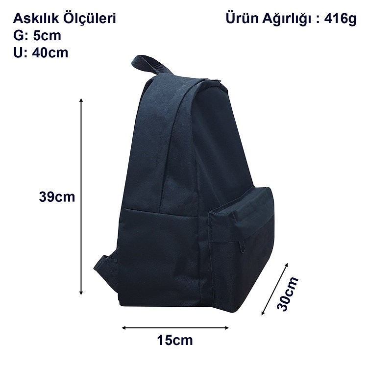 E Model Okul ve Sırt Çantası - Resim 2
