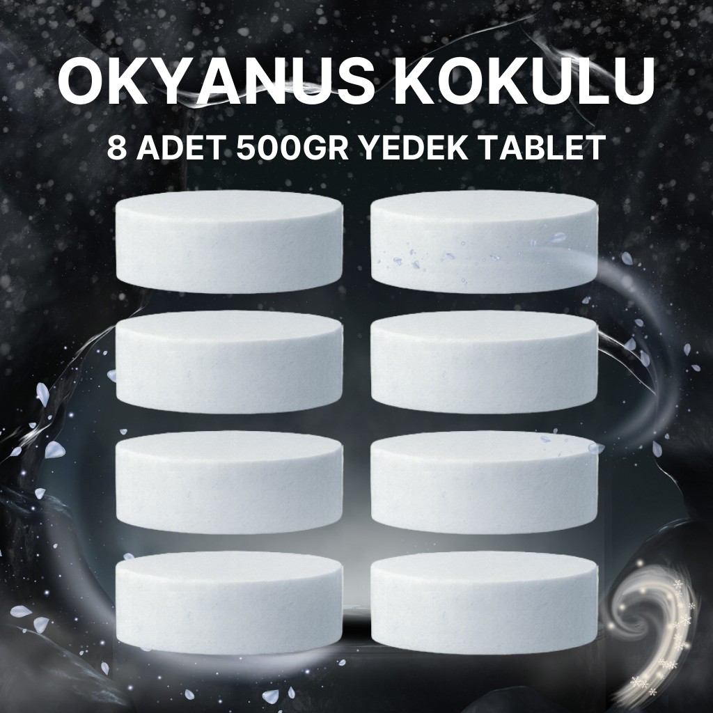 4 Adet 2x500Gr - OKYANUS - Nem Alıcı Rutubet Giderici Yedek Tablet