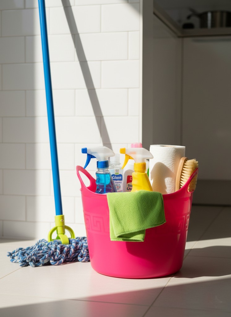Sepeti  Pembe, Esnek Plastik Kova – 20 Litre, Temizli Kovası, Esneyebilen Oyuncak ve Çamaşır Sepeti
