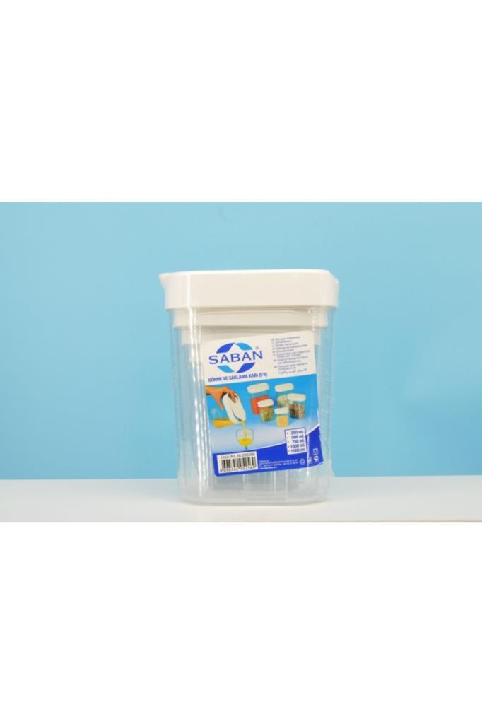 5'li Dökme ve Plastik Saklama Kabı - Resim 3