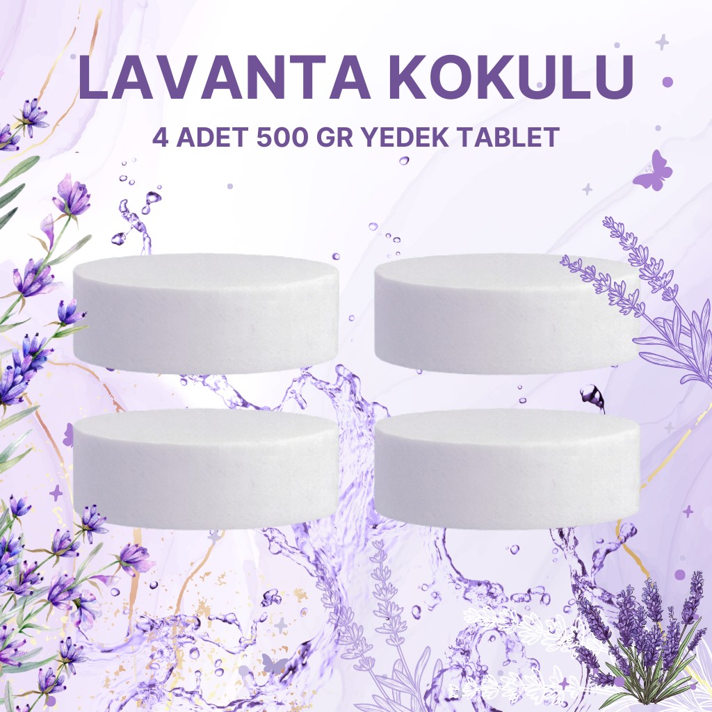 2 Adet 2x500Gr - LAVANTA - Nem Alıcı Rutubet Giderici Yedek Tablet