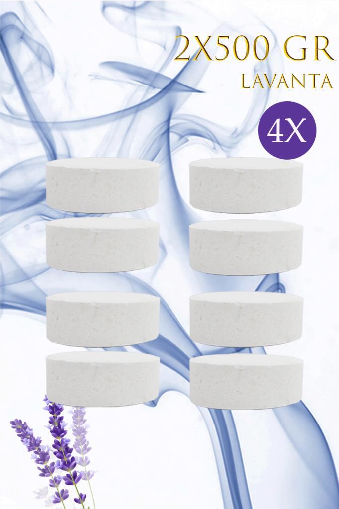 4 Adet 2x500Gr - LAVANTA - Nem Alıcı Rutubet Giderici Yedek Tablet