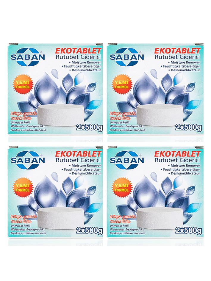 4 Adet 2x500Gr - LAVANTA - Nem Alıcı Rutubet Giderici Yedek Tablet - Resim 2