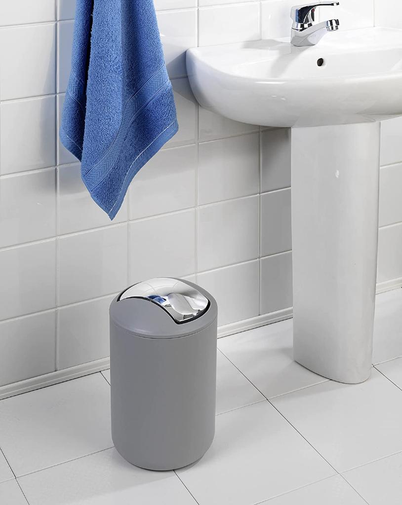 Gri, Çöp Kovası 6,4 Litre - Brasil Model