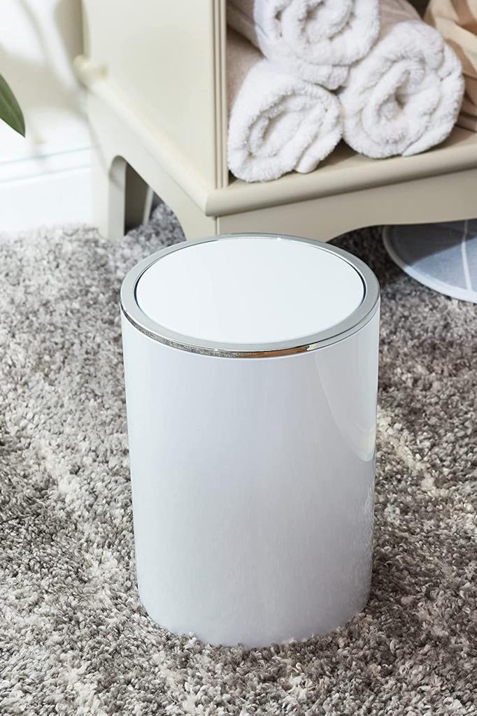 Beyaz, Çöp Kovası 5 Litre - İnca Model