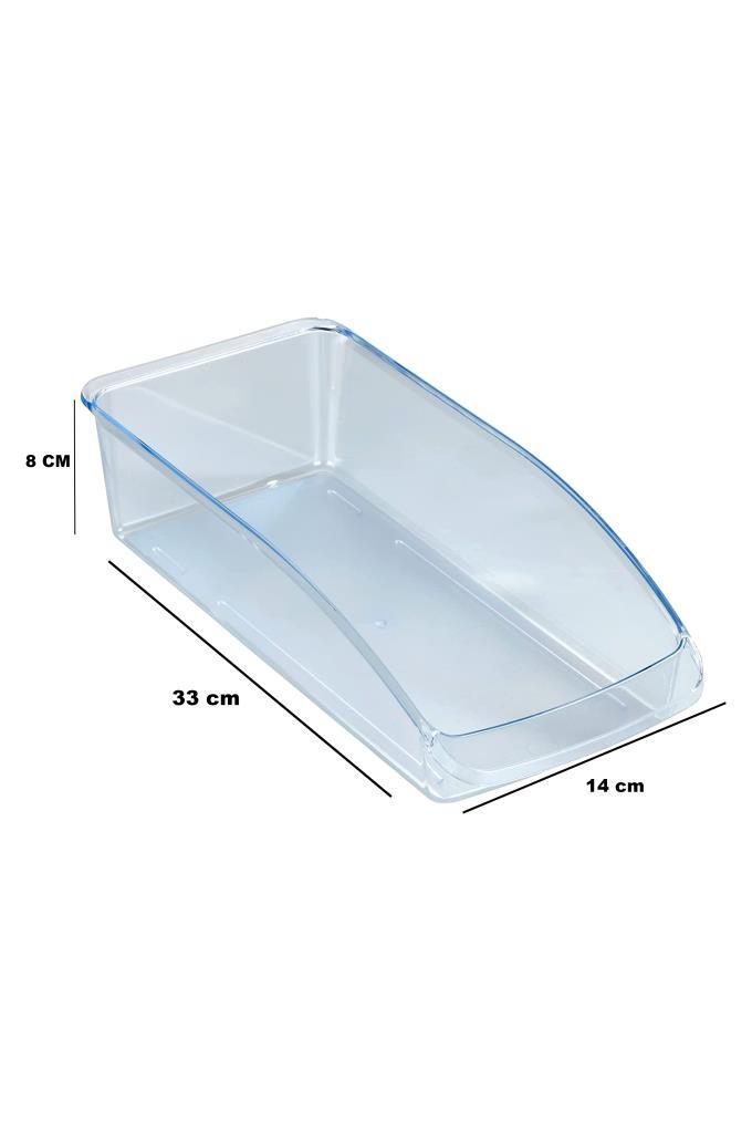 3'lü Set - Şeffaf, Buzdolabı Organizeri - Resim 3