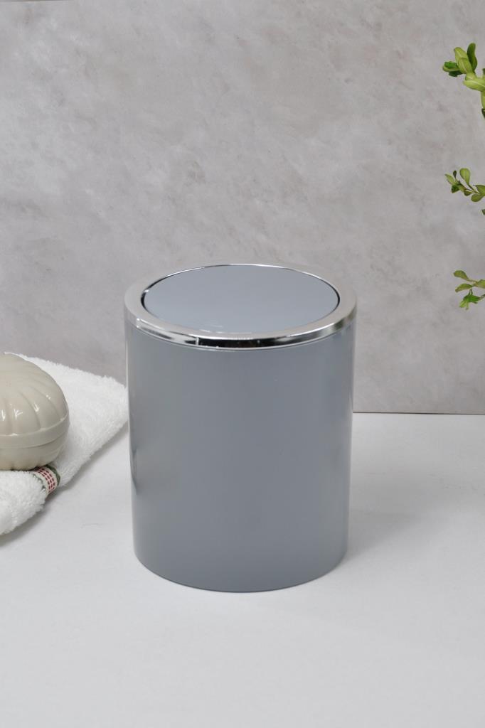 Gri, Çöp Kovası 2 Litre - İnca Model