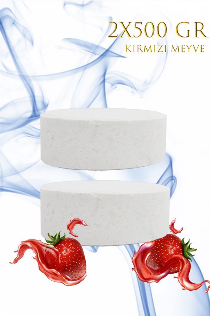 2x500 Gram - Kırmızı Meyve Kokulu, Nem Alıcı Rutubet Ve Küf Önleyici Yedek Tablet