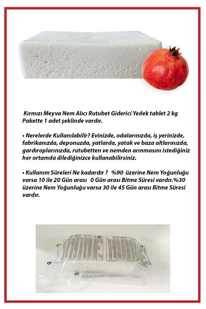 2 Kg. Dikdörtgen Kırmızı Meyva